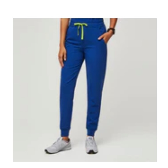 Figs Pants & Jumpsuits Figs Womens Electric Blue Zamora High
